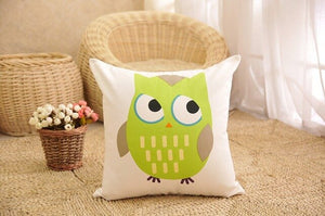 owl cushion cover