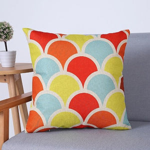 geometric cushion pillow cover cojines